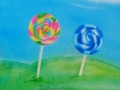 Candy Lollipop Backdrop